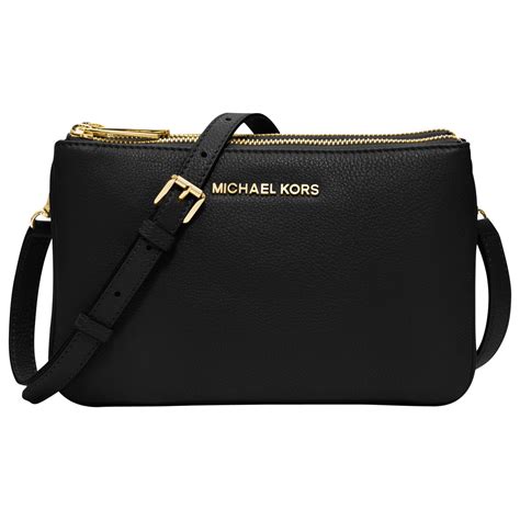 michael kors black tube handbag|Michael Kors small black handbag.